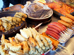 Картинка еда разное корейская кухня