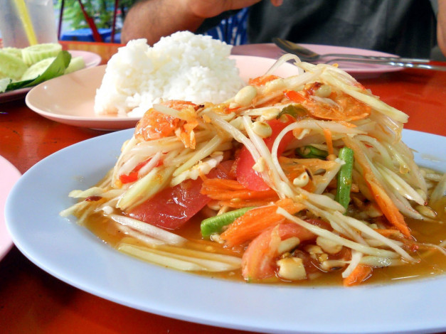 Обои картинки фото еда, первые блюда, тайская, кухня, суп