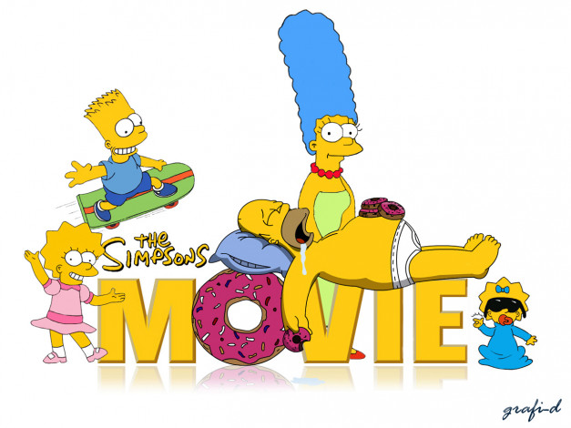 Обои картинки фото мультфильмы, the, simpsons