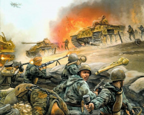 Картинка ii ww river of heroes рисованные армия