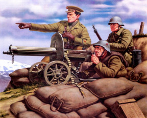 обоя spanish, civil, war, jarama, 1937, рисованные, армия