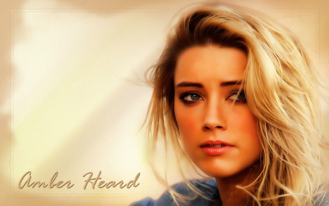 Обои картинки фото Amber Heard, девушки