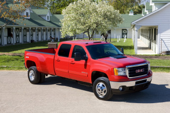 Картинка 2011 gmc sierra 3500 hd slt автомобили gm