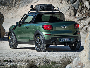 Картинка автомобили mini paceman adventure r61 2014 зеленый