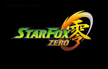 обоя star fox zero, видео игры, логотип, фон