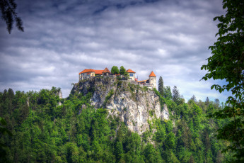 обоя slovenija, города, - дворцы,  замки,  крепости, простор
