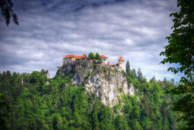 Обои картинки фото slovenija, города, - дворцы,  замки,  крепости, простор