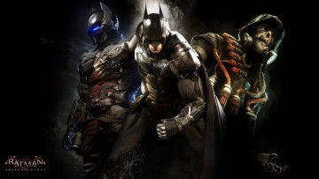 обоя видео игры, batman,  arkham knight, бэтмен, киборг, нежить