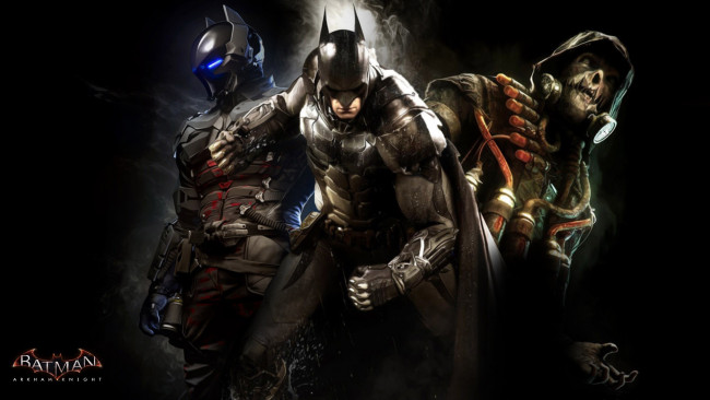 Обои картинки фото видео игры, batman,  arkham knight, бэтмен, киборг, нежить