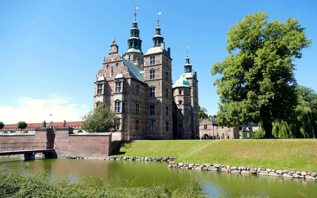 Обои картинки фото города, копенгаген , дания, замок