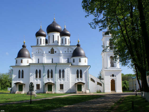 Обои картинки фото дмитров, кремль, города, православные, церкви, монастыри