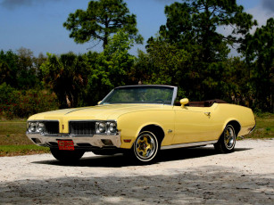 обоя 1970, oldsmobile, cutlass, supreme, convertible, автомобили