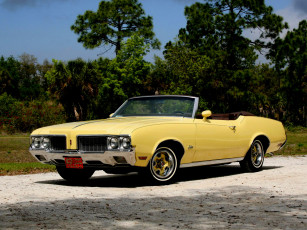 Картинка 1970 oldsmobile cutlass supreme convertible автомобили