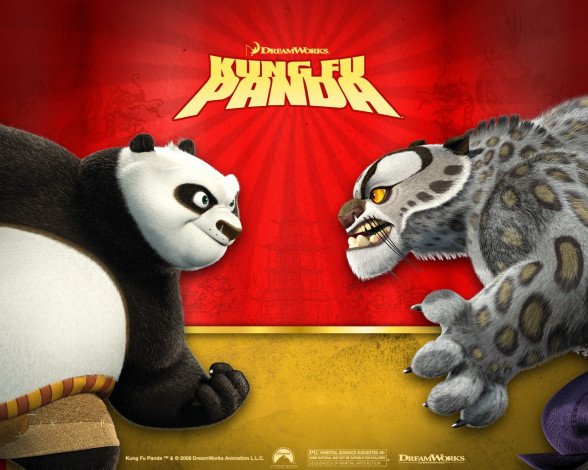 Обои картинки фото kung, fu, panda, мультфильмы