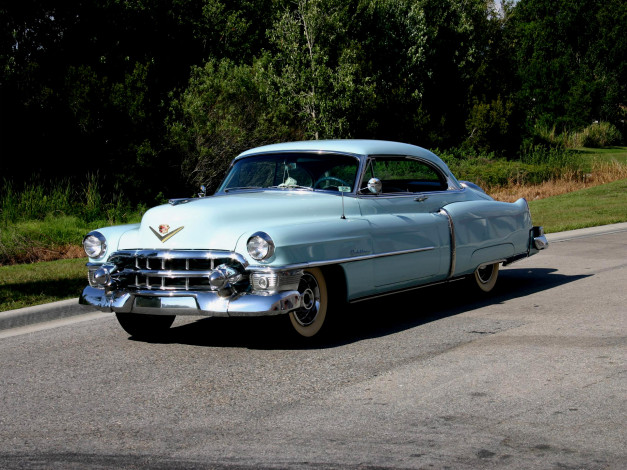 Обои картинки фото 1953, caddilac, coupe, автомобили, cadillac