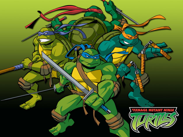 Обои картинки фото мультфильмы, tmnt