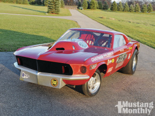 Картинка 1969 mustang mr gasket gasser автомобили hotrod dragster