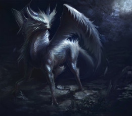 Картинка xiaobotong фэнтези существа крылья