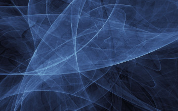 Картинка 3д графика abstract абстракции линии фон синий
