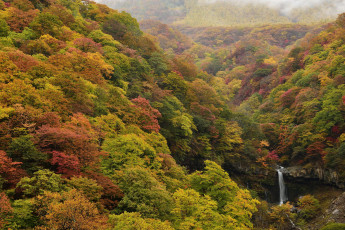 Картинка природа водопады осень