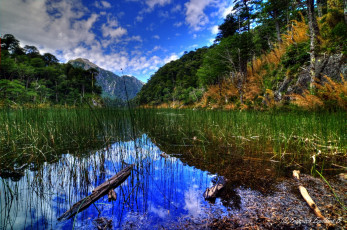 обоя природа, реки, озера, Чили