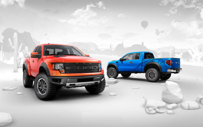 Обои картинки фото автомобили, ford, форд, raptor