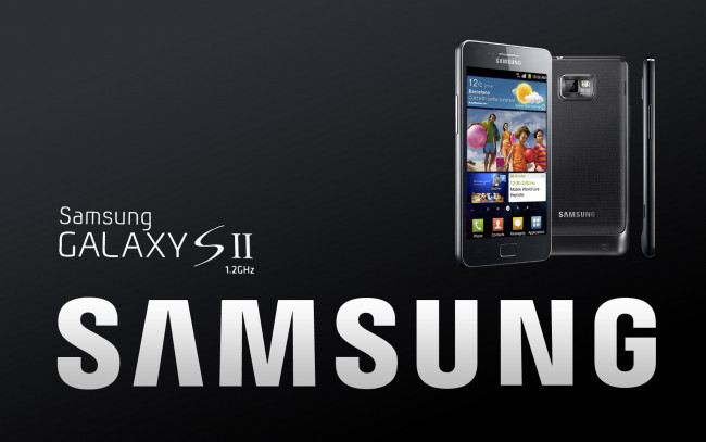 Обои картинки фото бренды, samsung, galaxy, s2, мобильник, андроид