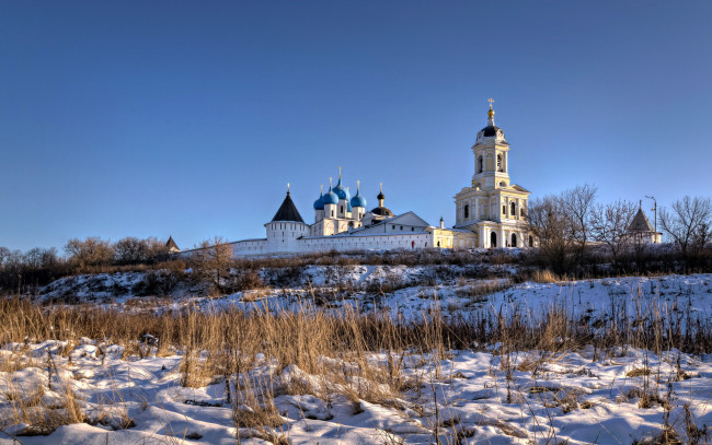Обои картинки фото серпуховской высоцкий мужской монастырь, города, - православные церкви,  монастыри, монастырь, серпухов