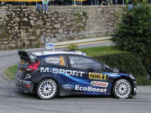 Картинка спорт авторалли ford fiesta rs wrc 2014г