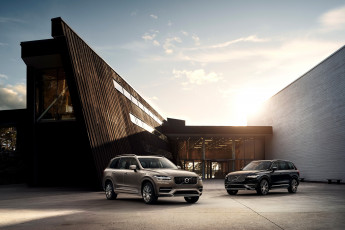 Картинка 2014+volvo+xc90 автомобили volvo черный тюнинг серый