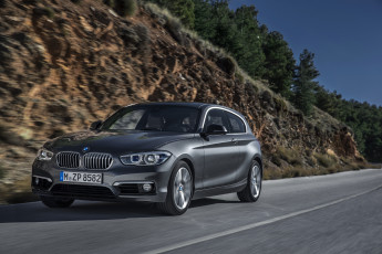 обоя 2015 bmw 120d urban line, автомобили, bmw, тюнинг, серый