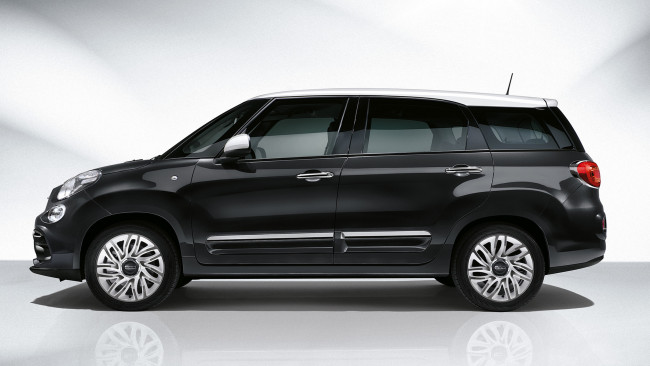 Обои картинки фото fiat 500l wagon 2018, автомобили, fiat, 2018, wagon, 500l