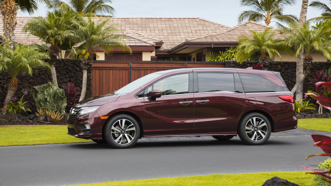 Обои картинки фото honda odyssey elite 2018, автомобили, honda, 2018, elite, odyssey