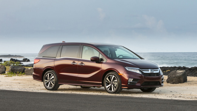 Обои картинки фото honda odyssey elite 2018, автомобили, honda, 2018, elite, odyssey