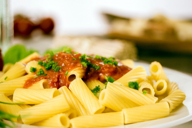 Обои картинки фото еда, макаронные блюда, паста, макароны, соус