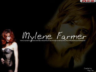 обоя музыка, mylene, farmer