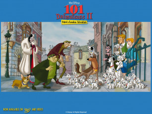Картинка мультфильмы 101 dalmatians ii patch`s london adventure
