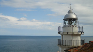Картинка природа маяки горизонт маяк небо море