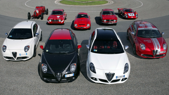 Обои картинки фото alfa, romeo, автомобили, fiat, group, италия