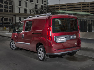 Картинка автомобили dodge city красный wagon slt promaster ram 2015г