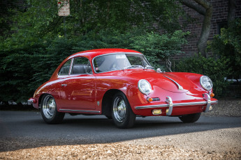 обоя porsche 356, автомобили, porsche, насекомое, макросъемка