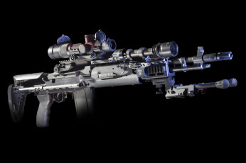 Картинка оружие винтовки+с+прицеломприцелы сошка оптика винтовка полуавтоматическая m1a фон