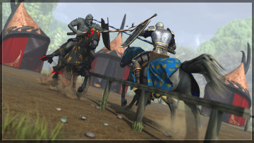 Картинка 3д+графика армия+ military турнир рыцари