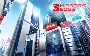 обоя mirror`s edge 2, видео игры, здания