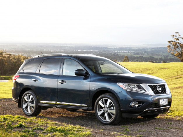 Обои картинки фото автомобили, nissan, datsun, темный, pathfinder, au-spec, r52