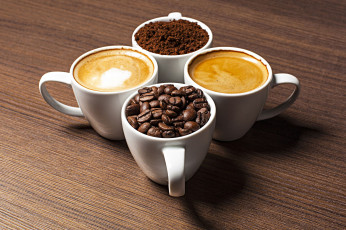 Картинка кофе еда +кофейные+зёрна чашки