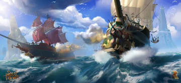 Картинка sea+of+thieves видео+игры приключения sea of thieves action адвенчура