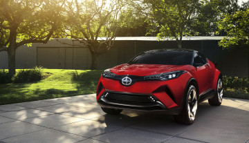 обоя scion c-hr concept 2015, автомобили, scion, crossover, 2015, concept, c-hr