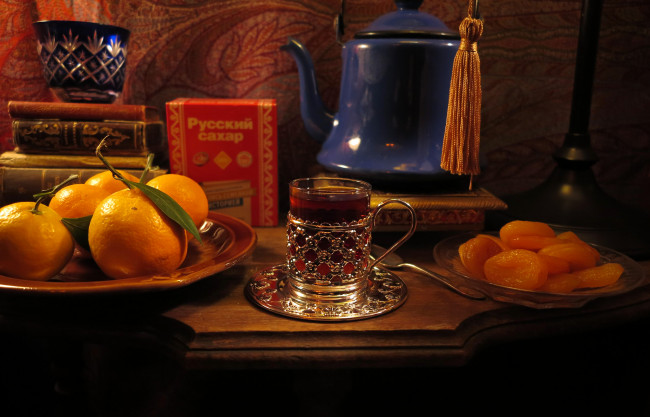 Обои картинки фото еда, напитки,  Чай, чай, апельсин, напиток, кружка