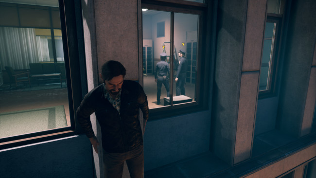 Обои картинки фото видео игры, a way out, здание, беглец, полиция